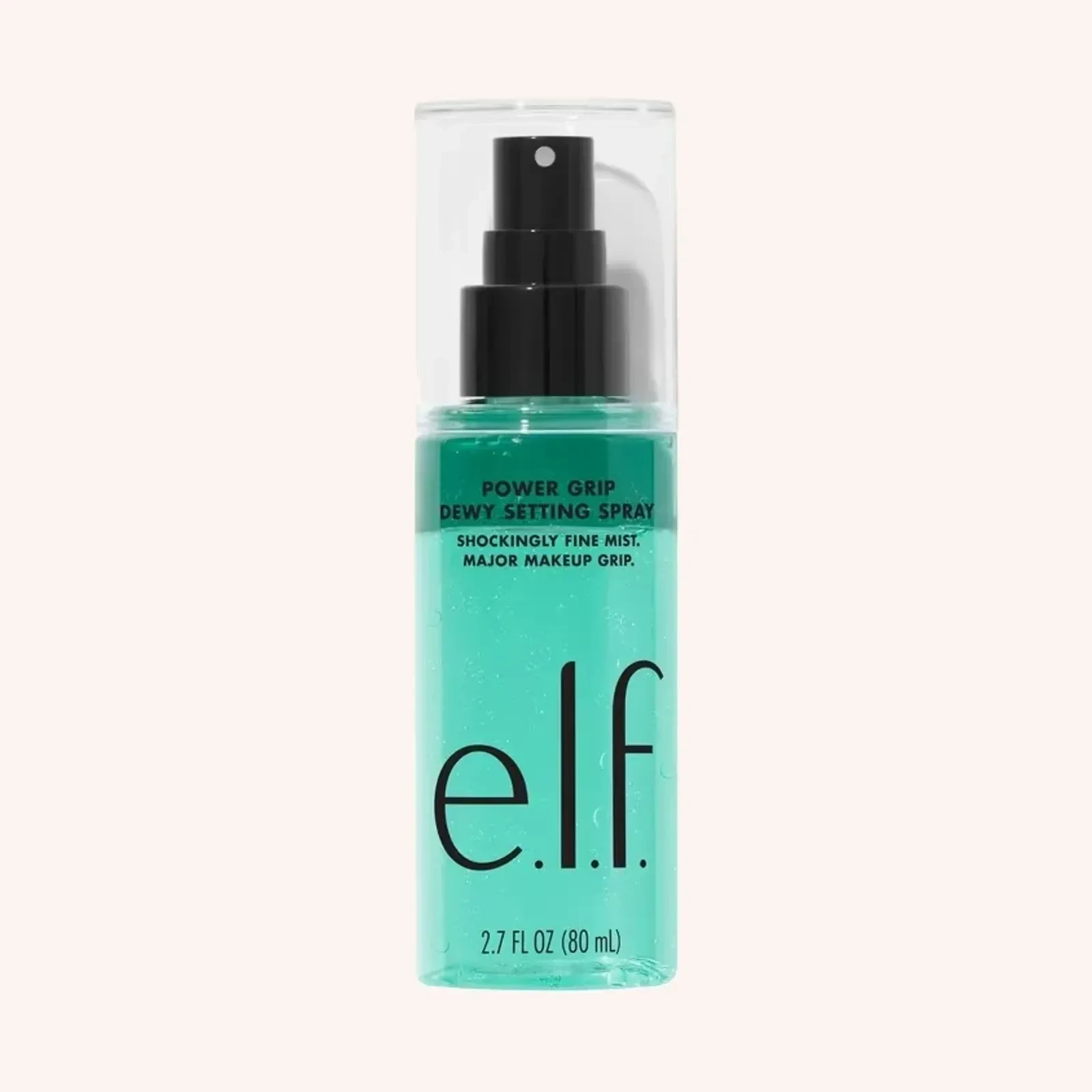 e.l.f. Cosmetics Power Grip Dewy Setting Spray, 2.7 oz (80 ml), spray facial fijador