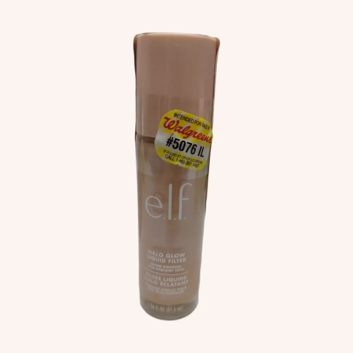 e.l.f. Halo Glow Liquid Filter, 2 Fair/Light, 1.06 fl oz