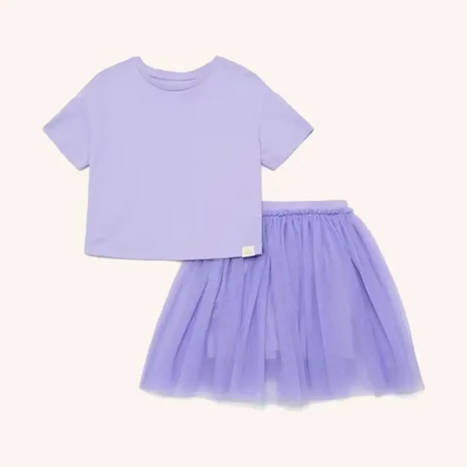Wonder Nation conjunto de falda, purple, talla 6