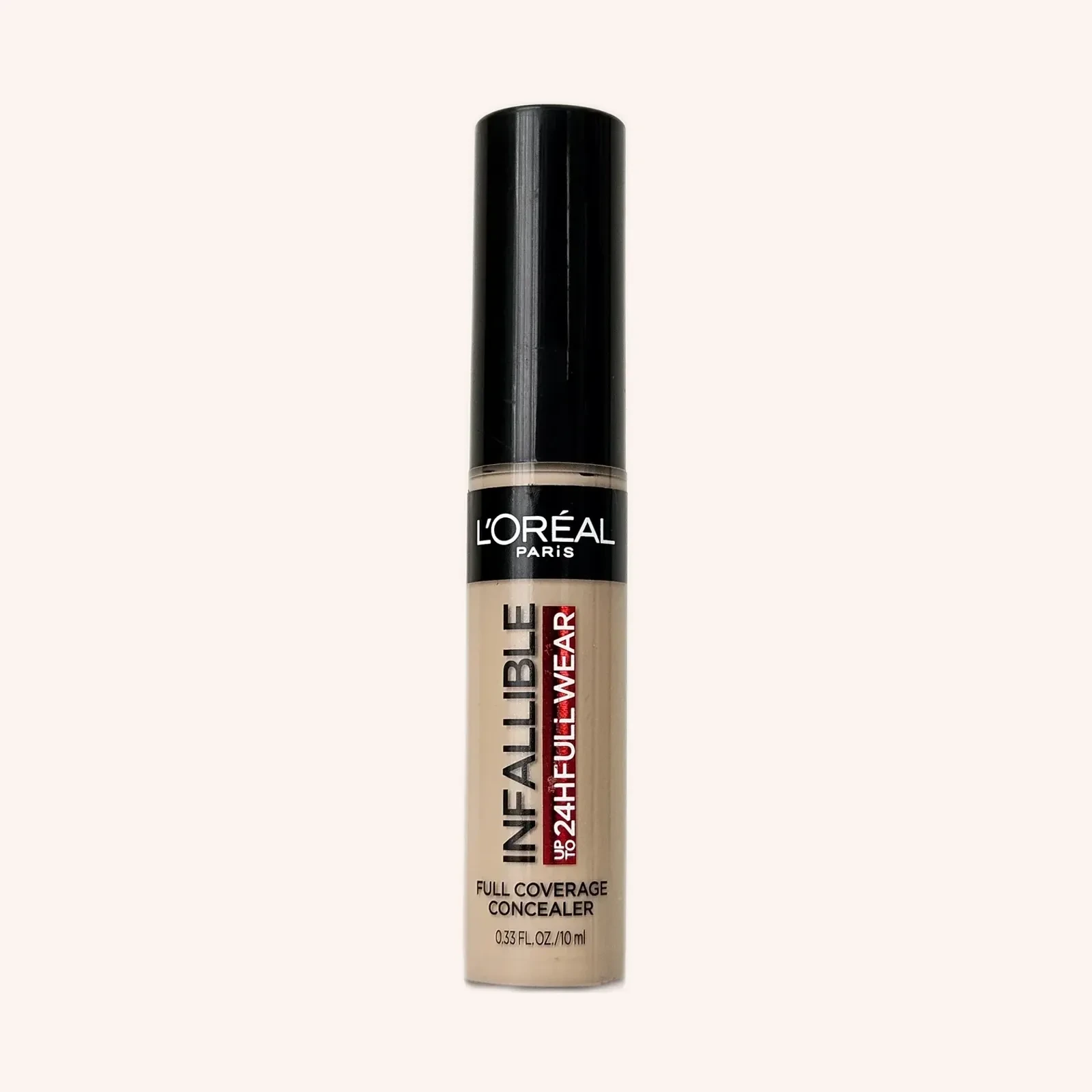 L'Oréal Paris Infallible Full Wear Concealer, tono Oatmeal 345, 0.33 fl oz / 9 mL