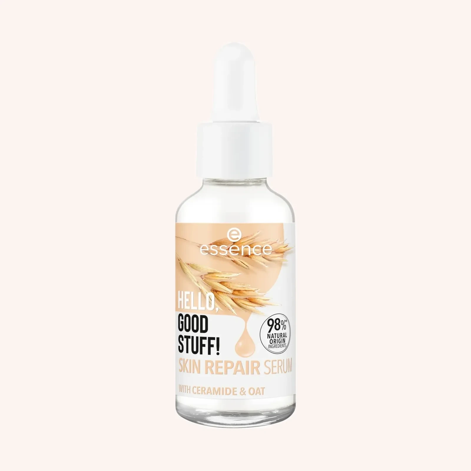 essence Hello, Good Stuff! Skin Repair Serum with Oat and Ceramides, 30 ml