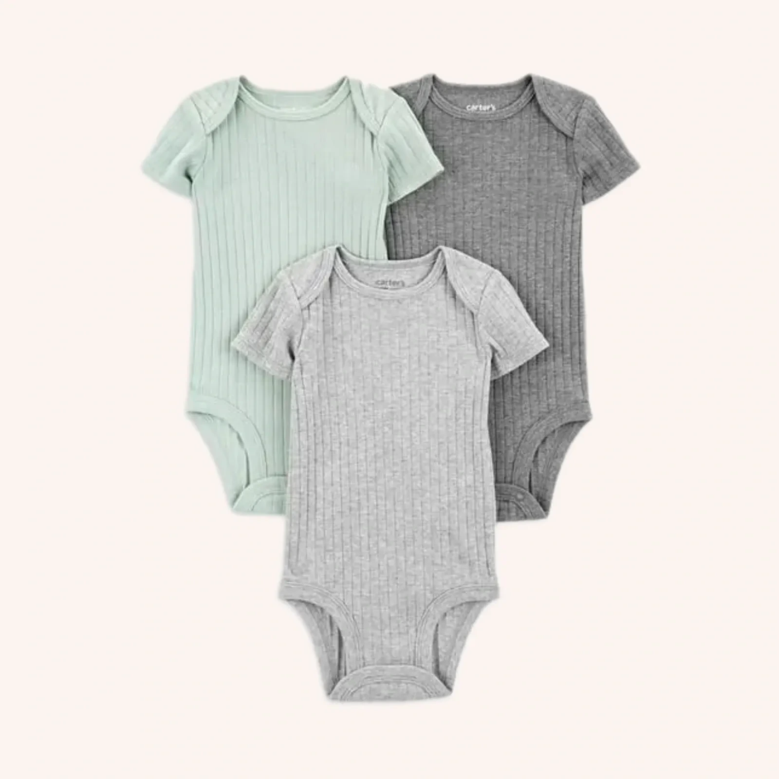 Carter’s Child of Mine 3-Pack Bodysuits -18 M
