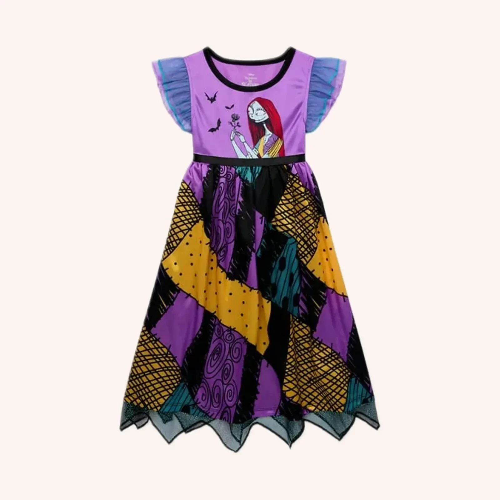 The Nightmare before Christmas/ Dress-up Gown / Camison de dormir /Talla 4