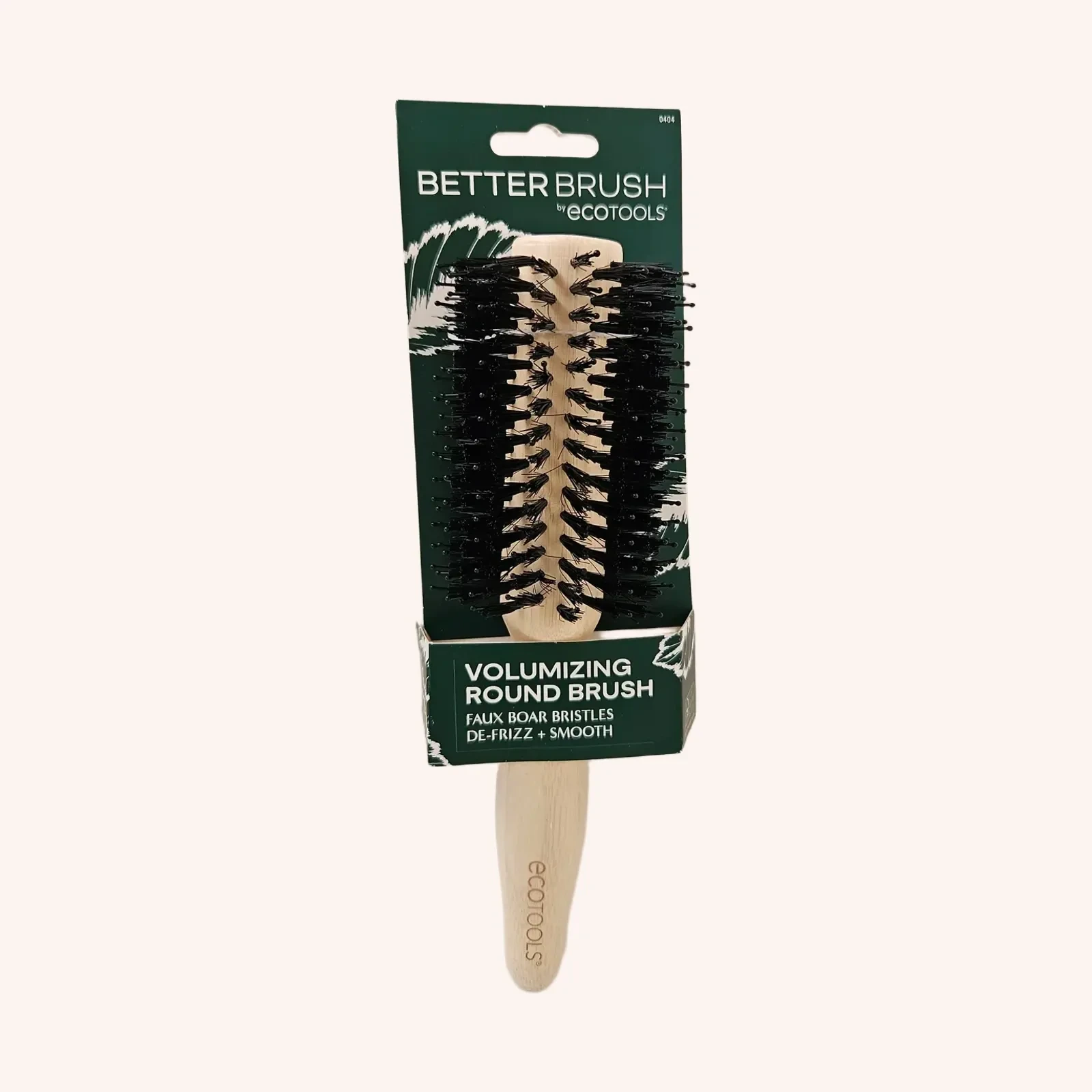 EcoTools Volumizing Round Brush, beige, 1 count