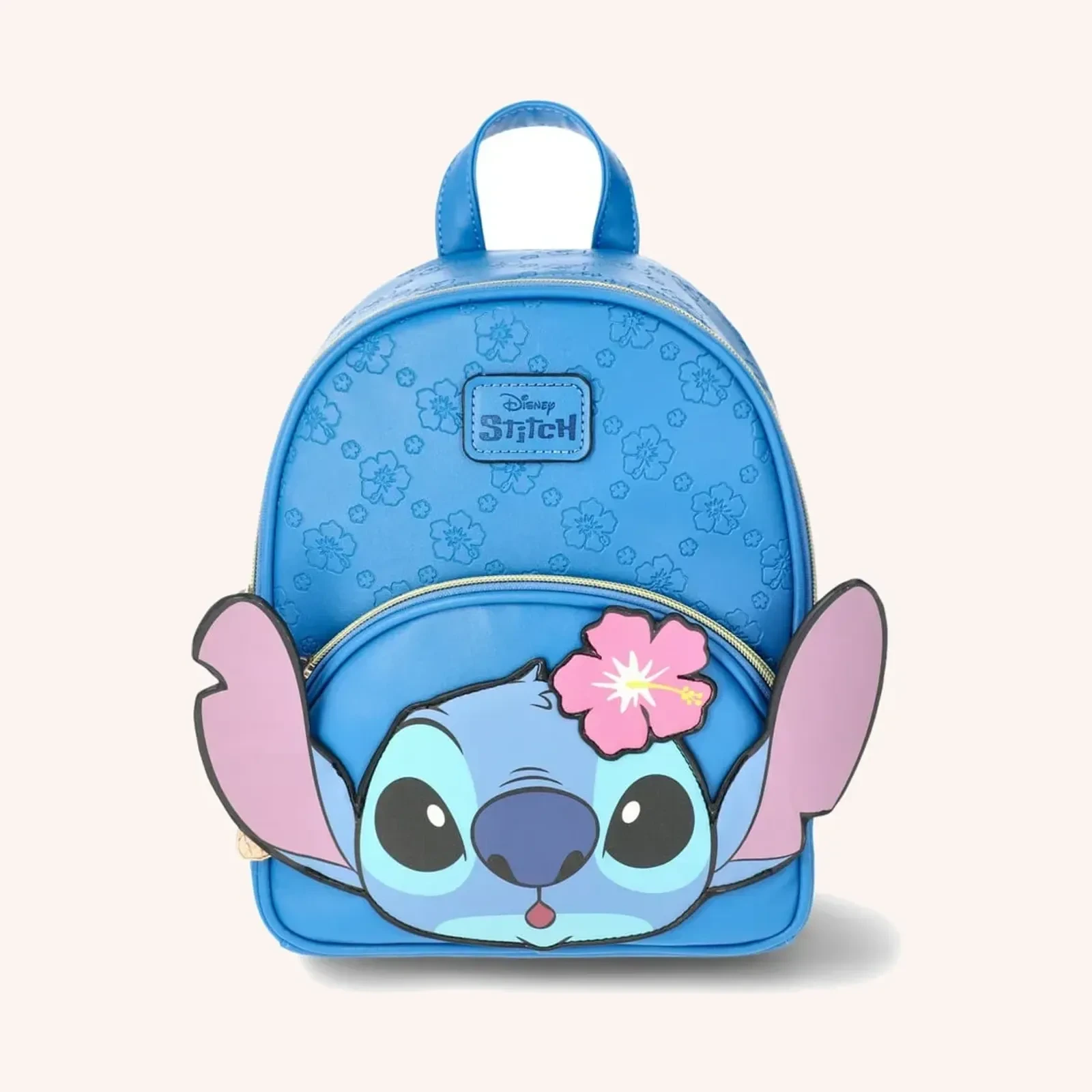 Disney Stitch backpack azul, talla única, 1 pieza