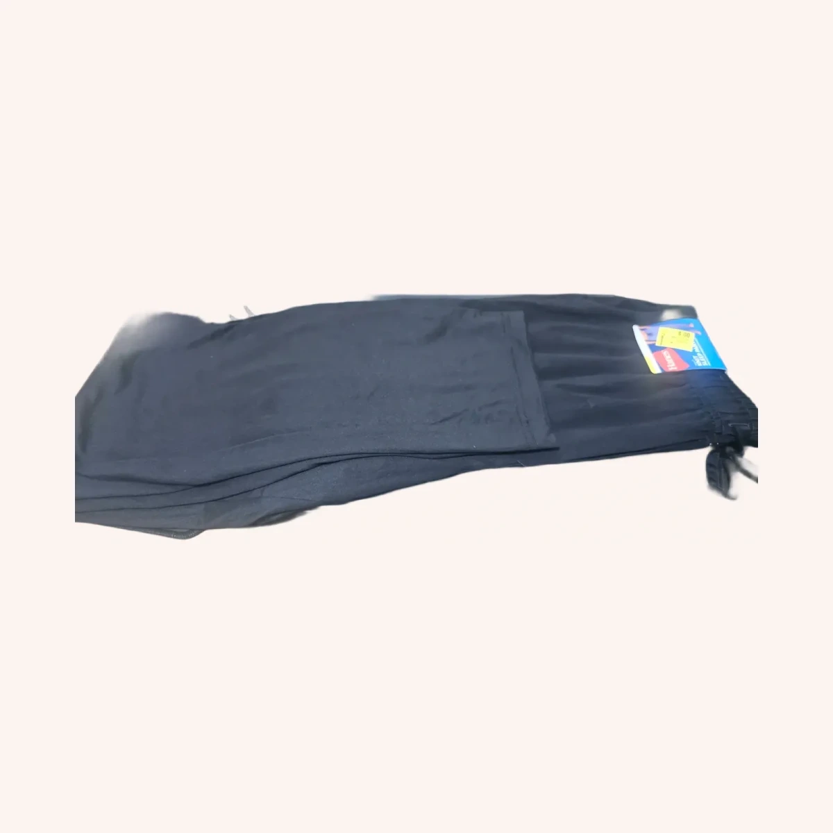 Hanes knit Lux Sleep Pant Black Size Small