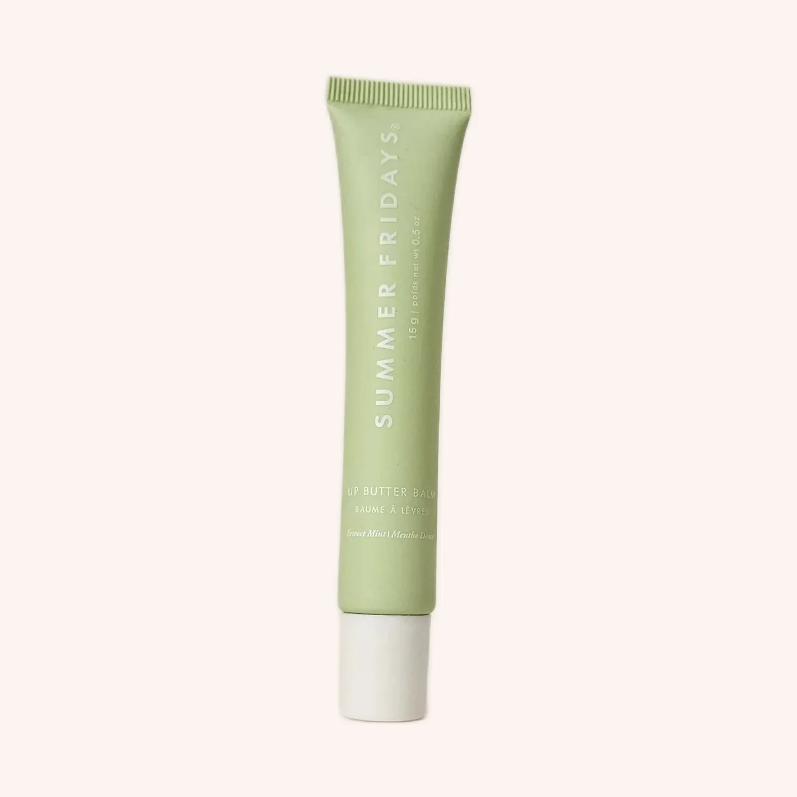 Summer Fridays Lip Butter Balm, Sweet Mint, 15 g / 0.5 oz, tubo