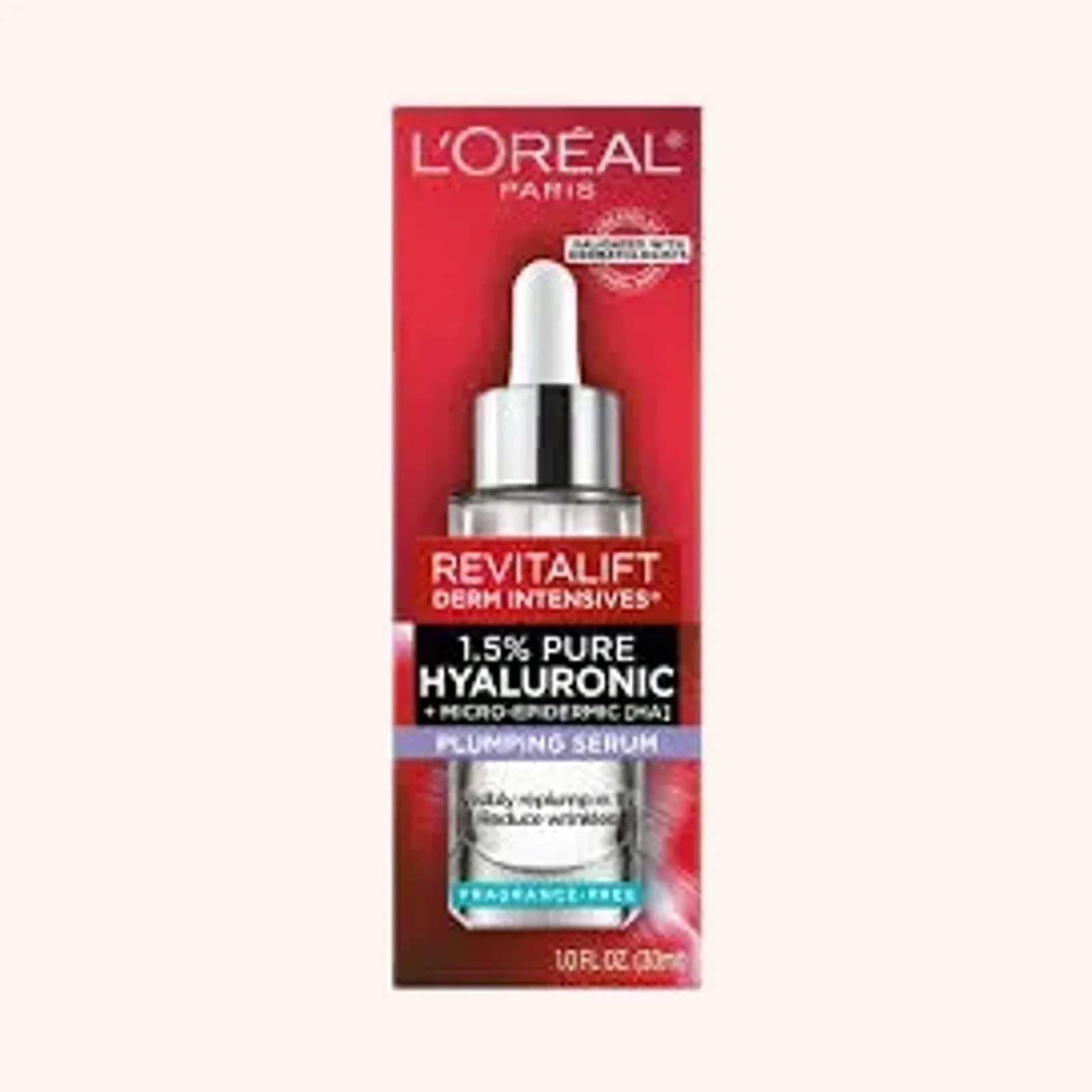 L'Oréal Paris RevitaLift Derm Intensives 1.5% Pure Hyaluronic Acid Serum 1 fl oz (30 mL)