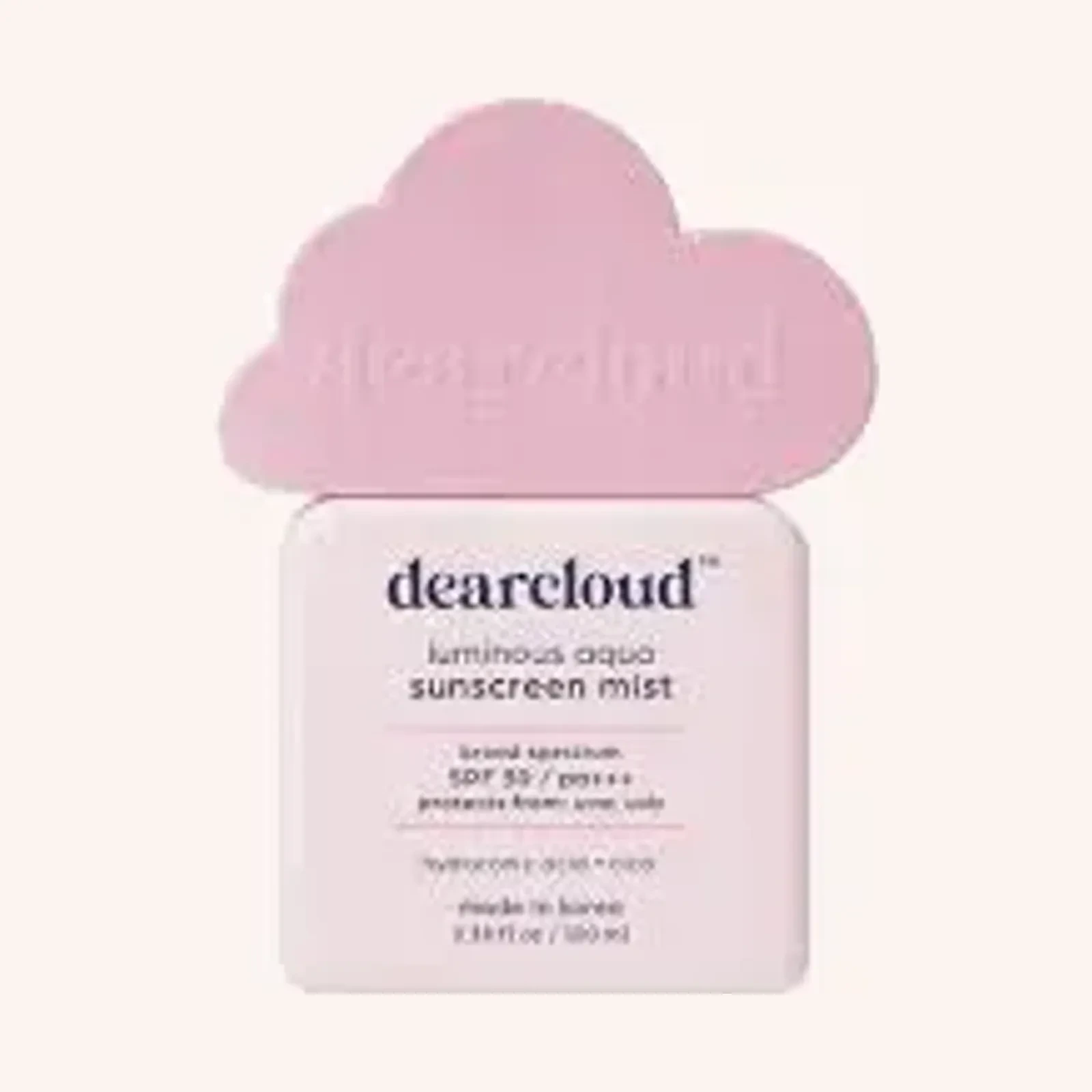 Dearcloud Luminous Aqua Sunscreen Mist SPF 30 PA+++ 100 ml spray