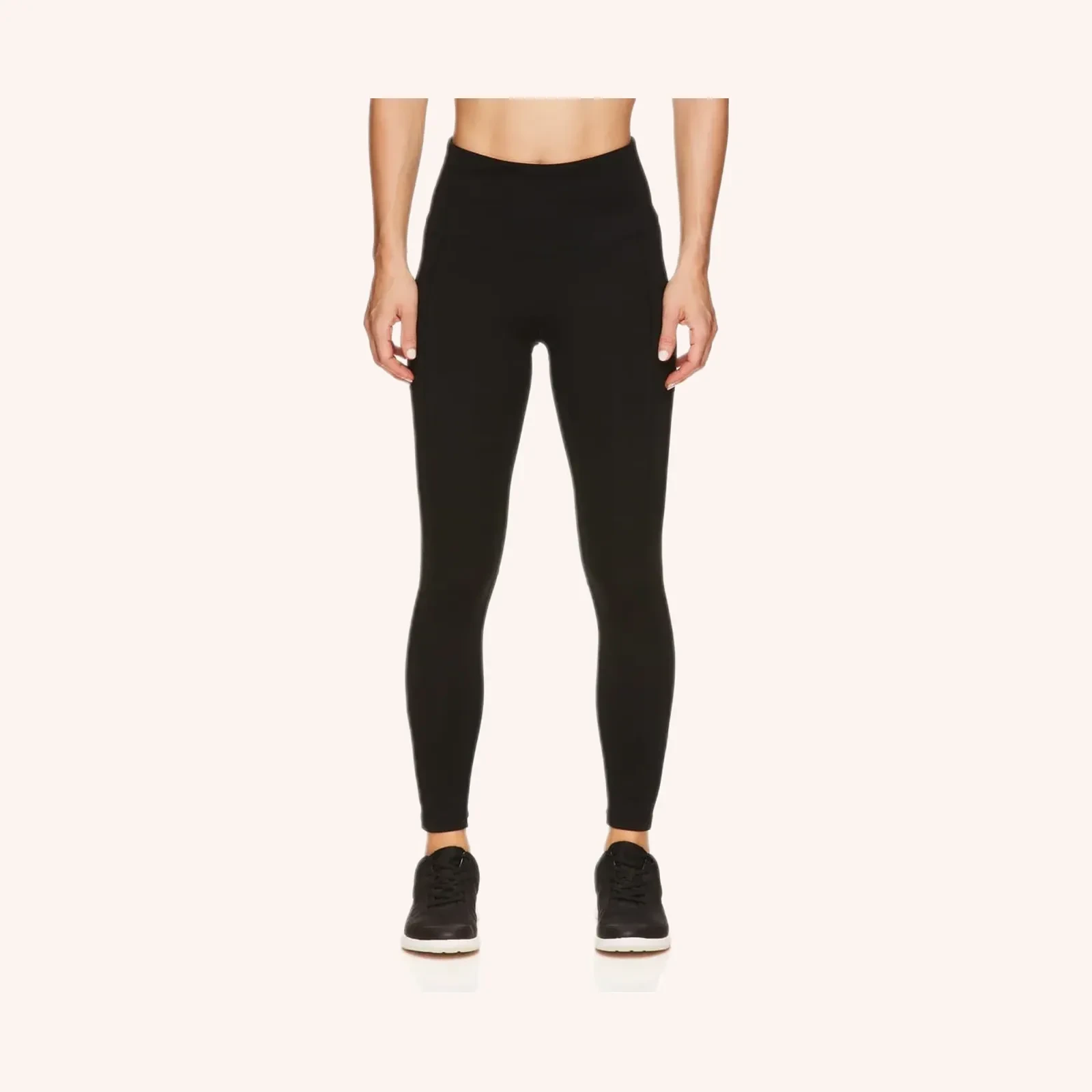 Reebok Odyssey High-Rise 7/8 Leggings negras, talla XS, 1 pieza