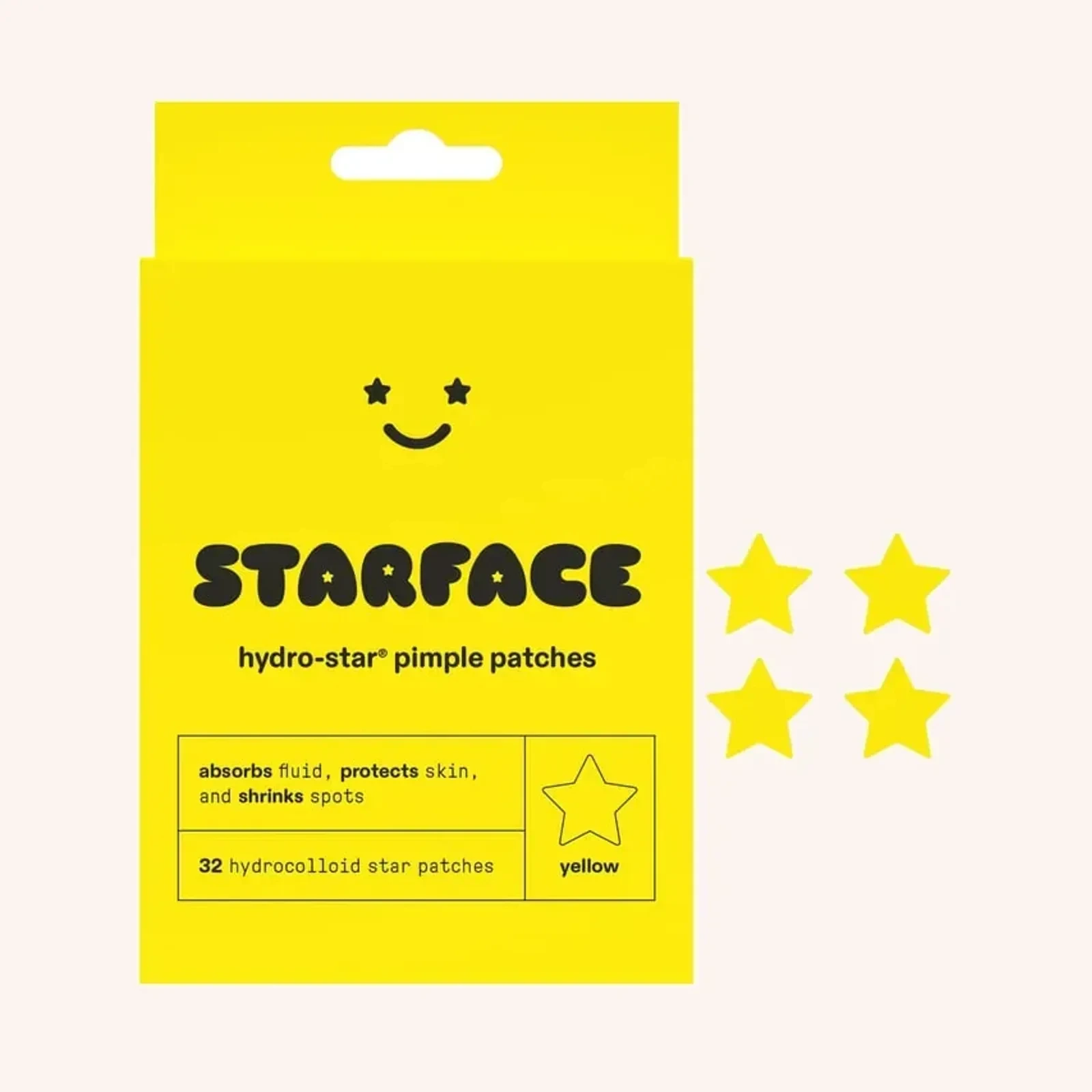 Starface Hydro-Star Yellow 32 patches