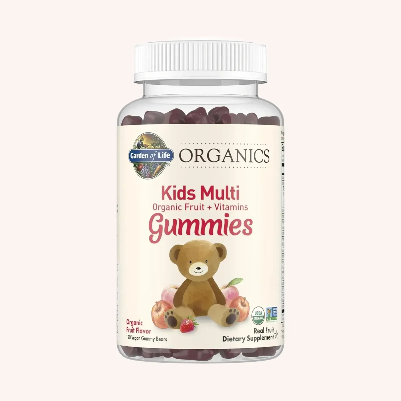 Garden of Life Organics Kids Multi Fruit Gummies 120 unidades