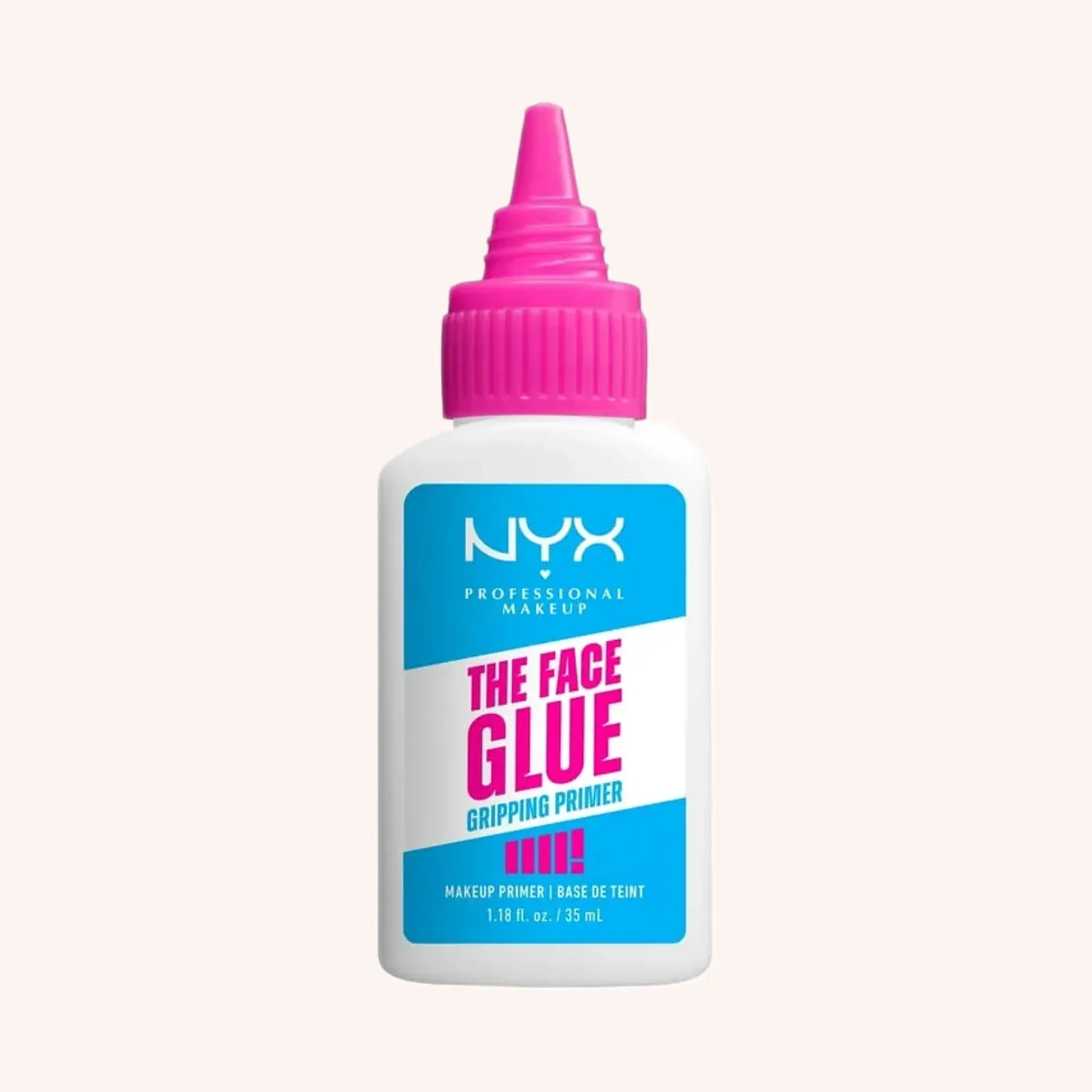 NYX Professional Makeup The Face Glue Gripping Primer, blanco, 35 mL