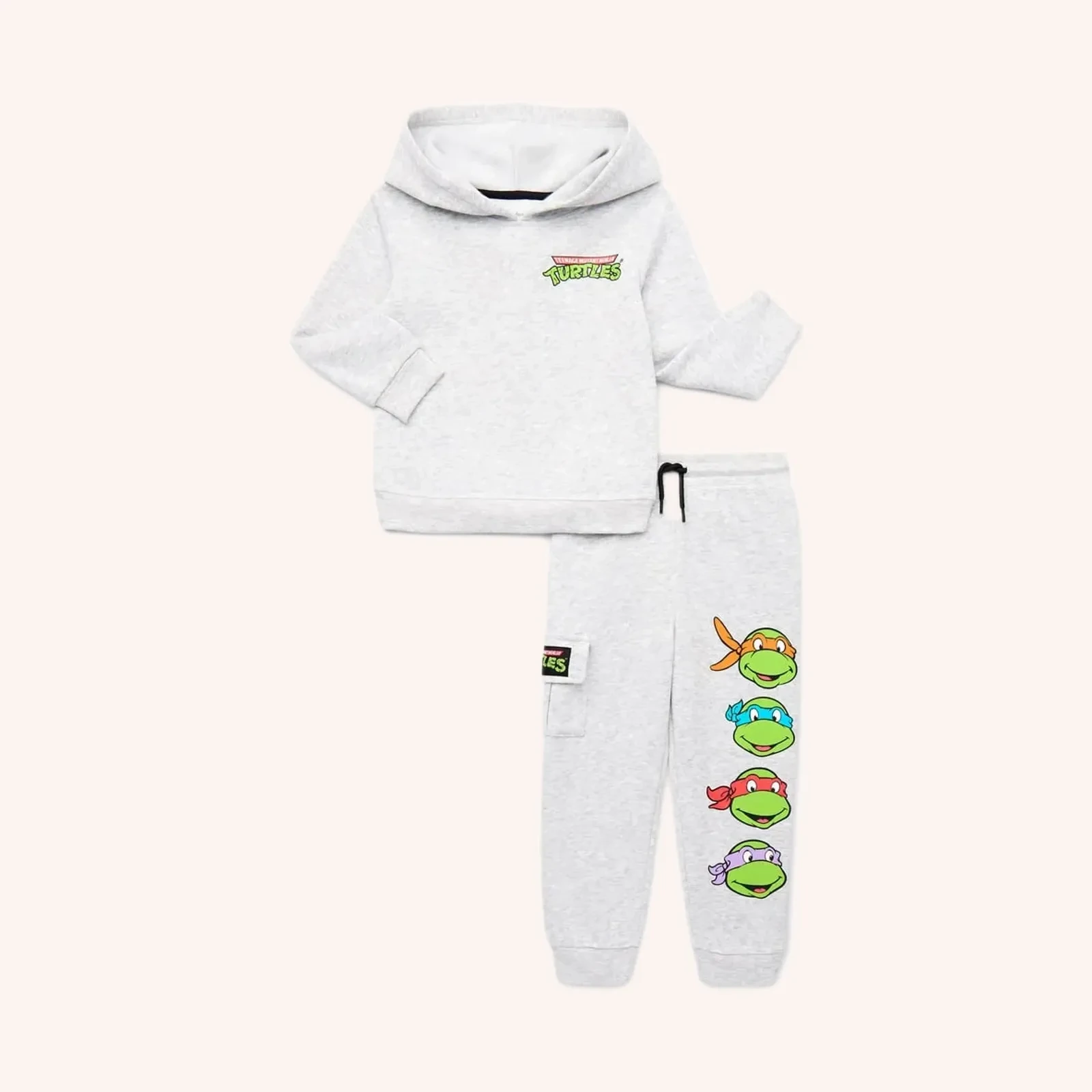 Teenage Mutant Ninja Turtles Boys Graphic Hoodie and Jogger Pants Set, 2-Piece