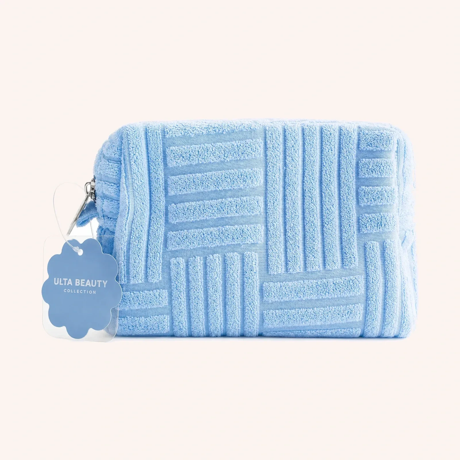 Ulta Light Blue Velvet Makeup Bag New |