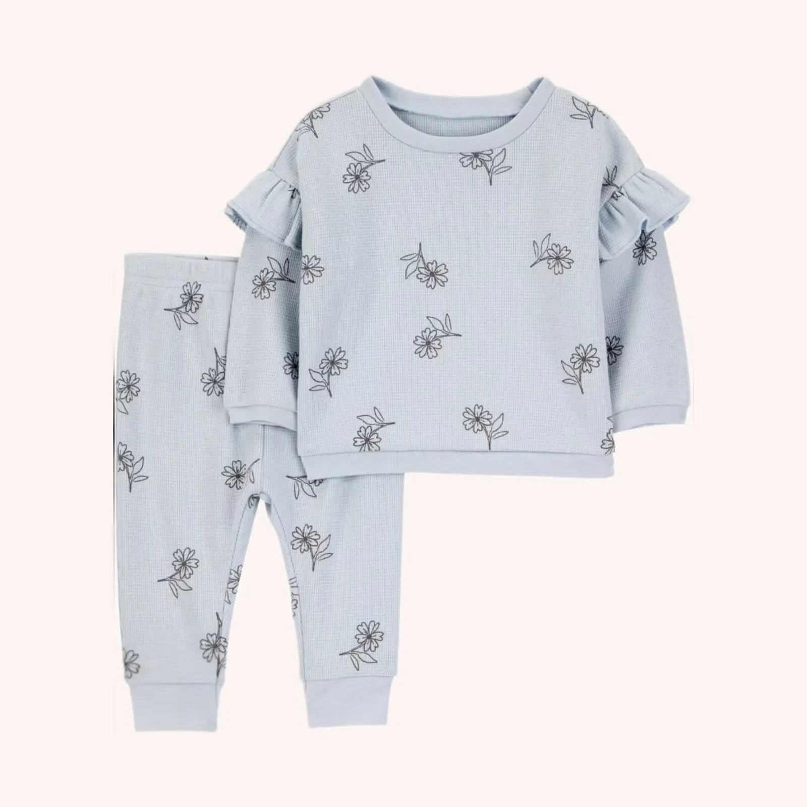 Carter's Child of Mine Baby Girl Outfit Set, 2-Piece