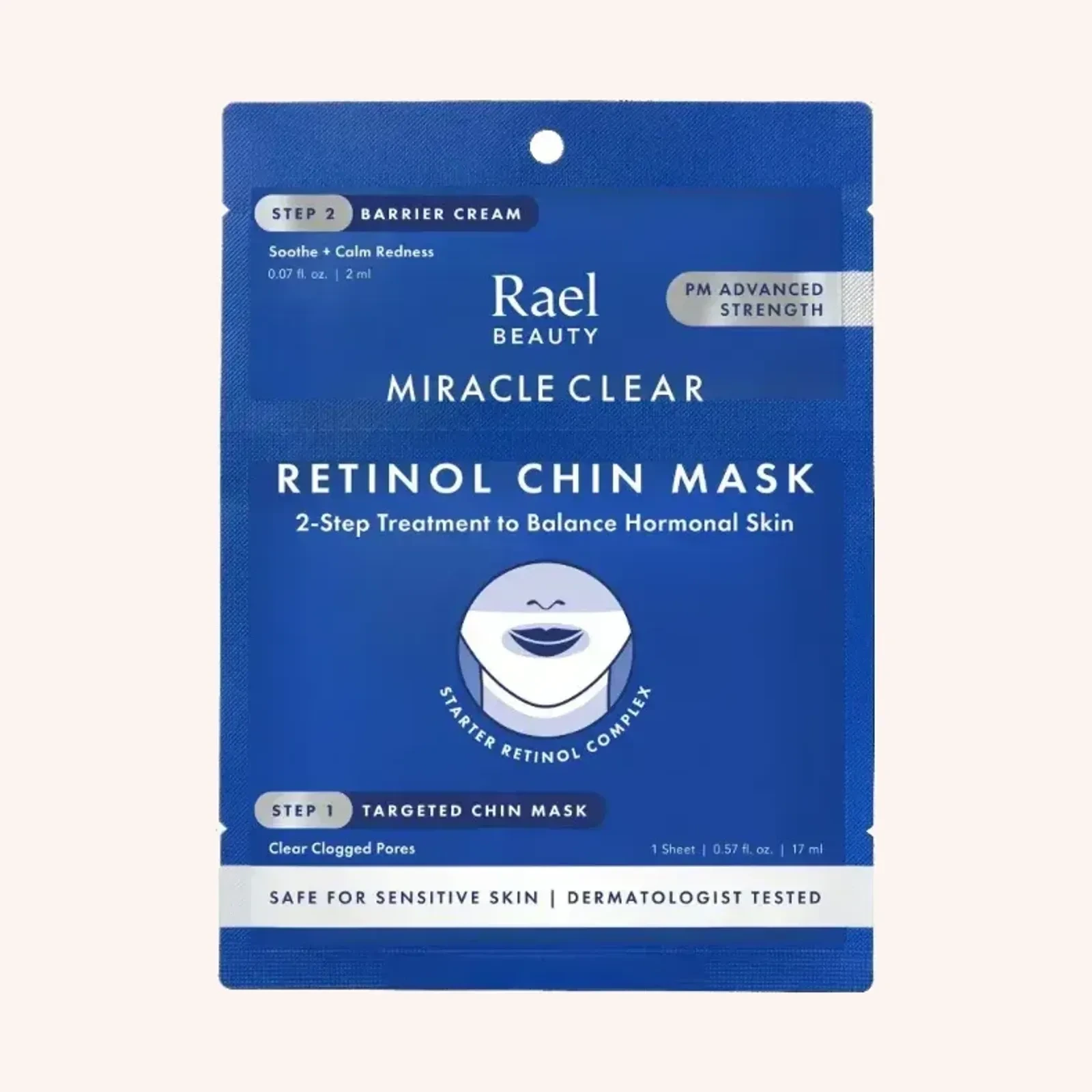 Rael Beauty Miracle Clear Retinol Chin Mask, 1 unidad, 17 ml