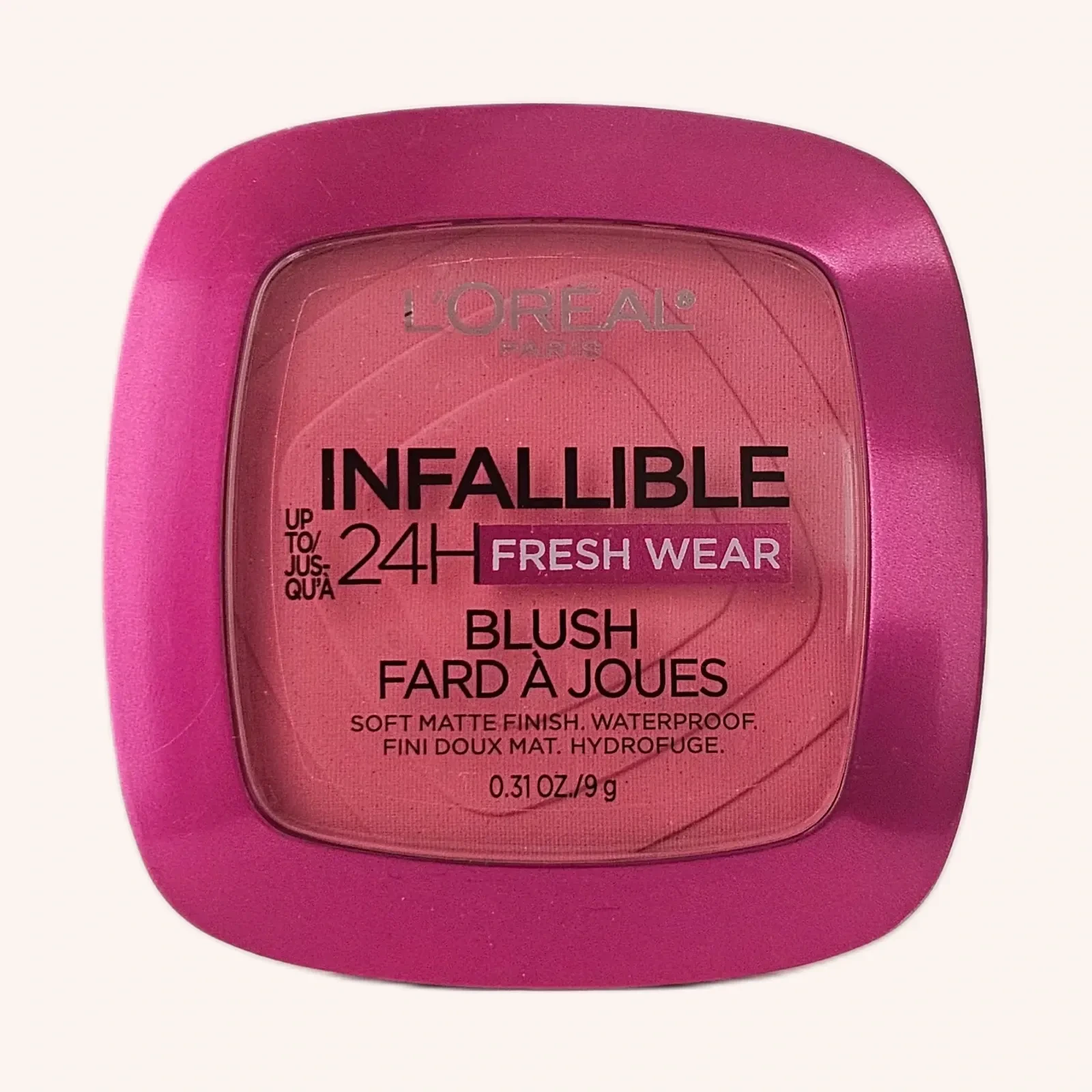 L'Oréal Paris Infallible 24H Fresh Wear Soft Matte Blush 05 Fearless Coral 0.31 oz / 9 g