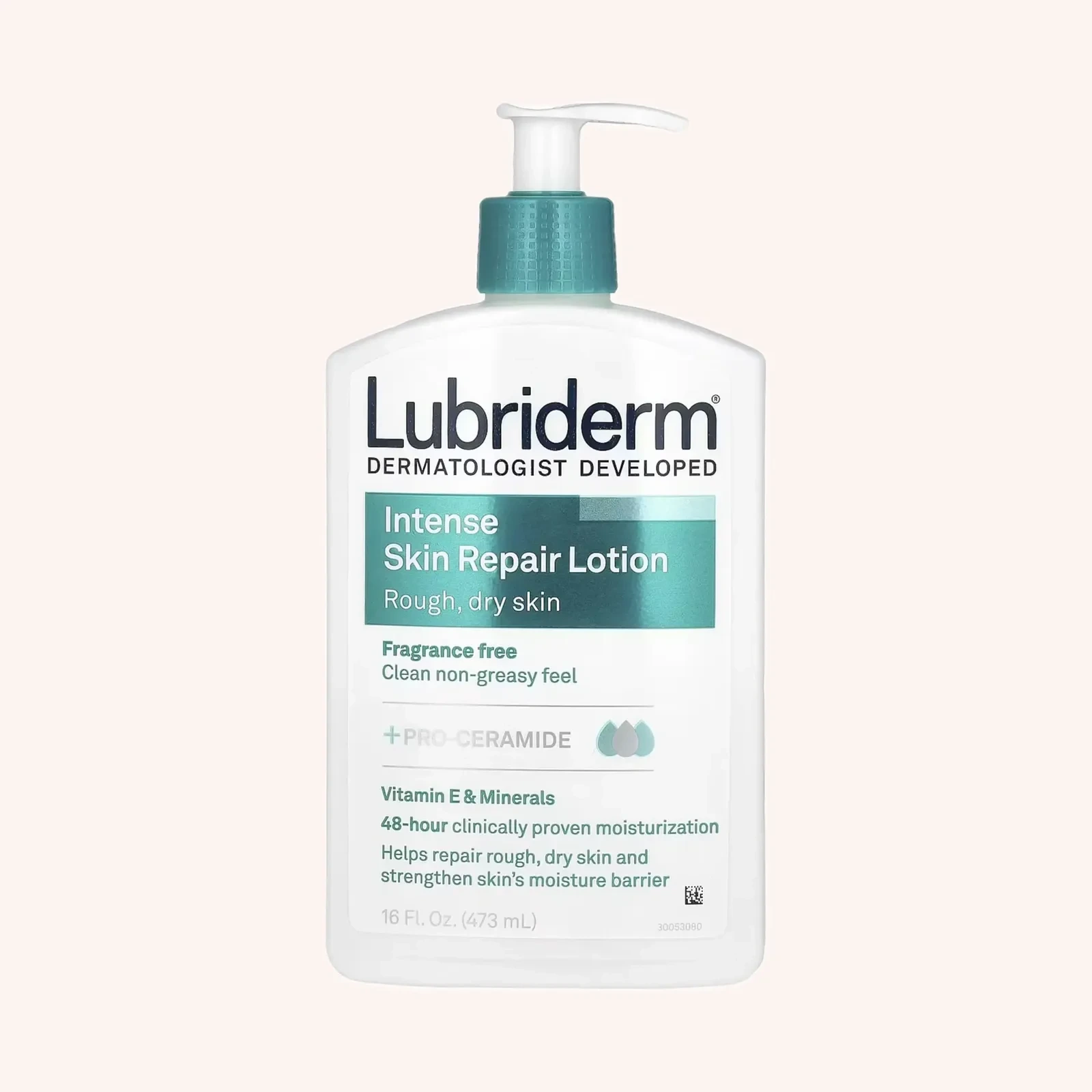 Lubriderm Intense Skin Repair Lotion, 16 oz, loción para piel seca