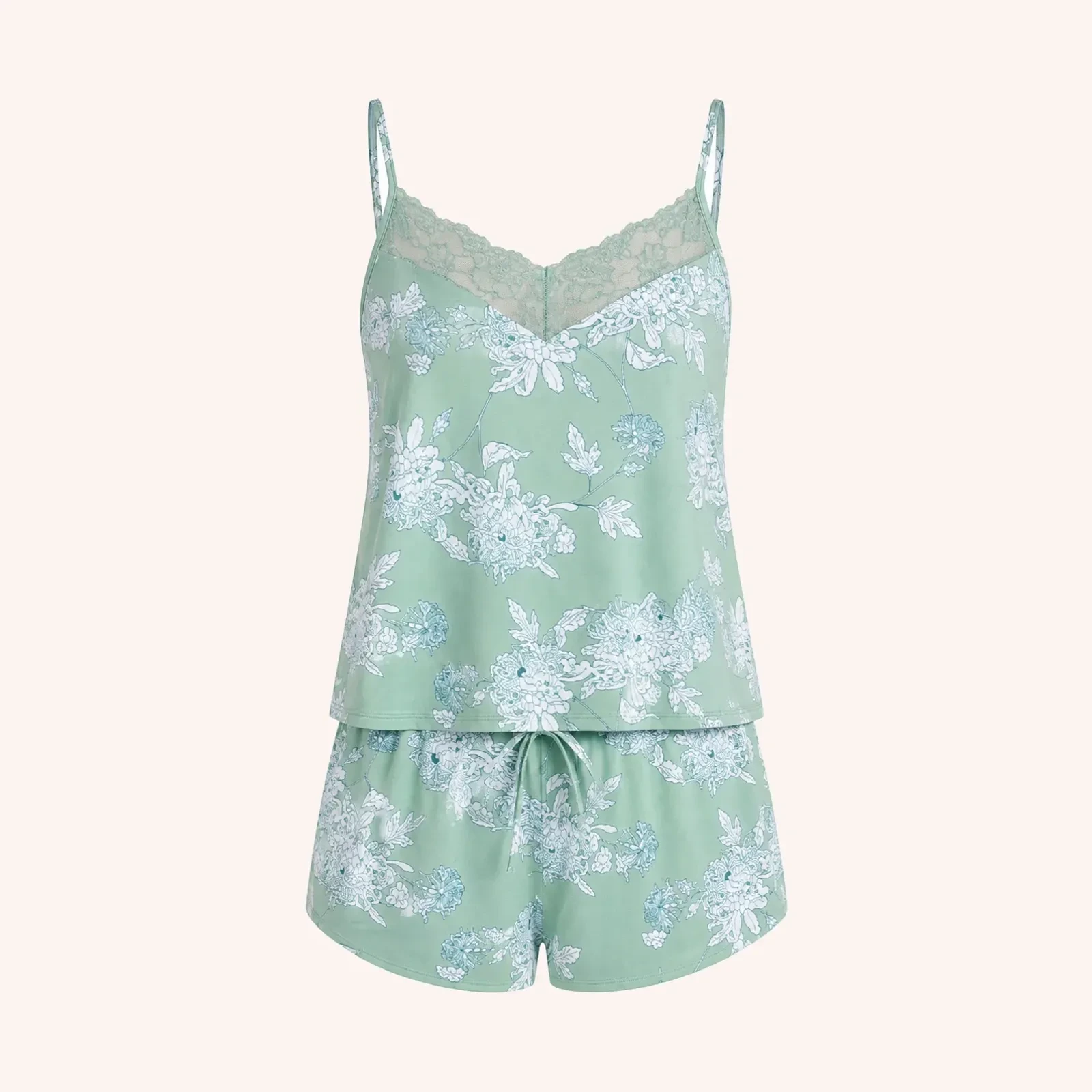 Joyspun Women's Dreamy Soft Collection Lace Trim