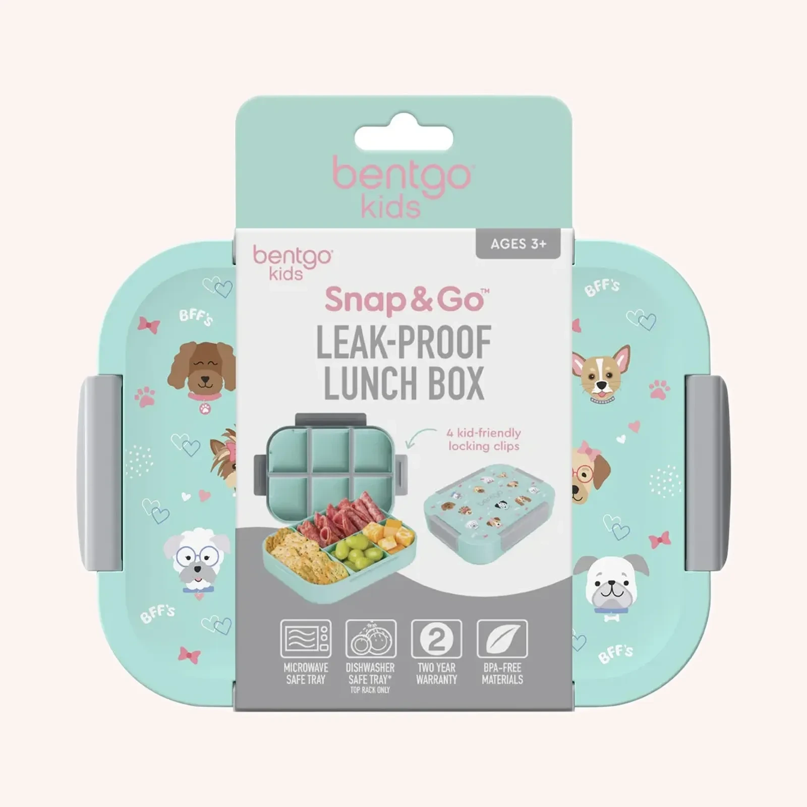 Bentgo Kids Launch Box Modelo BGKDBOX-PPY