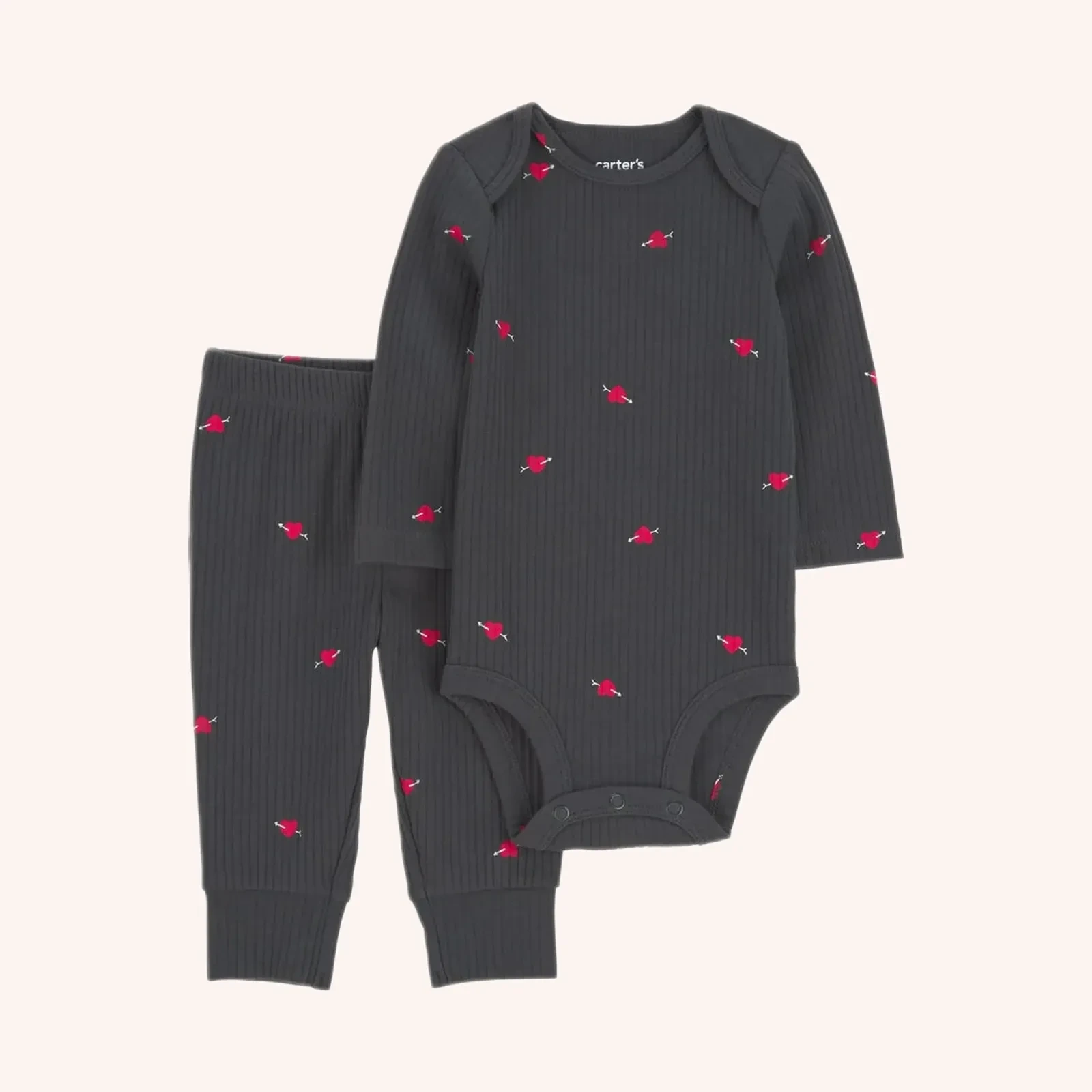 Carter's Child of Mine Baby Valentine's Outfit Set