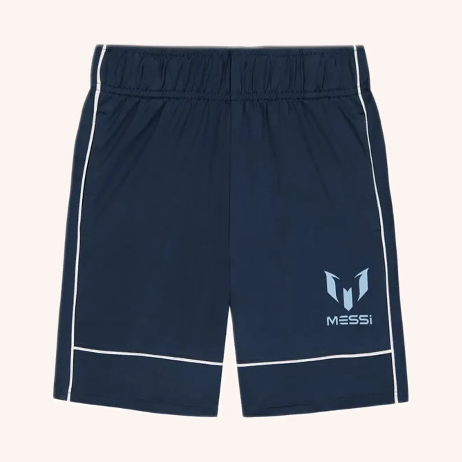 Messi Boys Essential Athletic Shorts azul talla M (8)