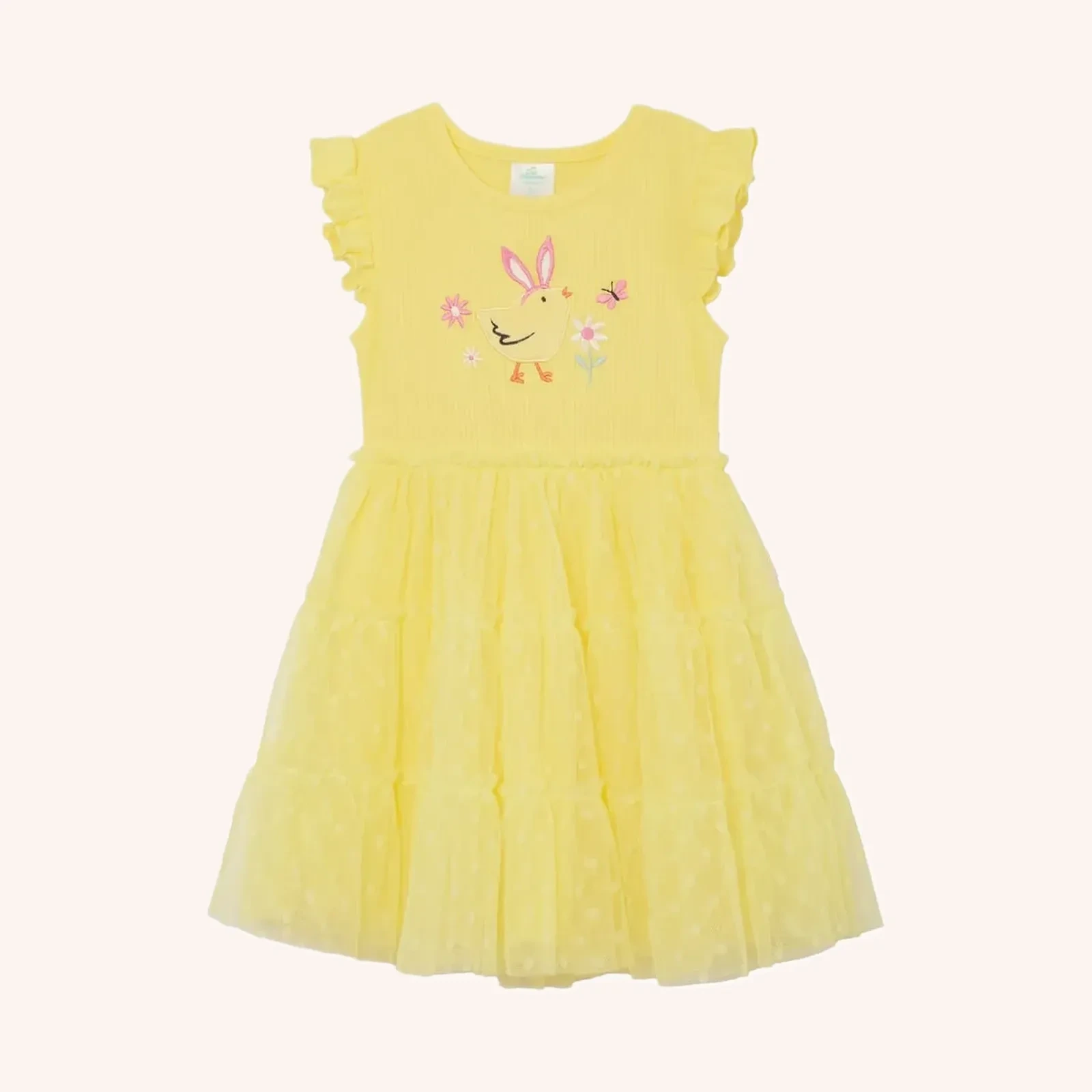 Way to Celebrate Toddler Girls Easter Tulle Tutu Dress