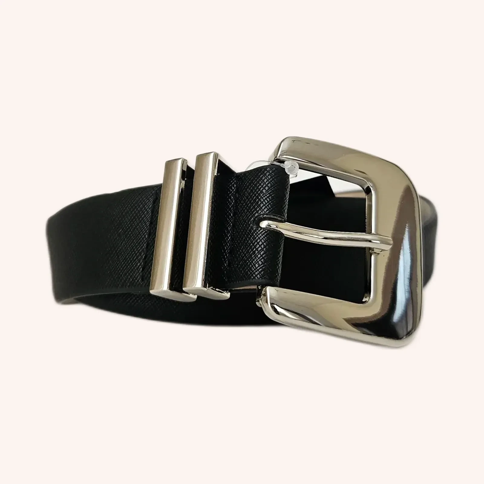 Belt Nine West Black/Silver M