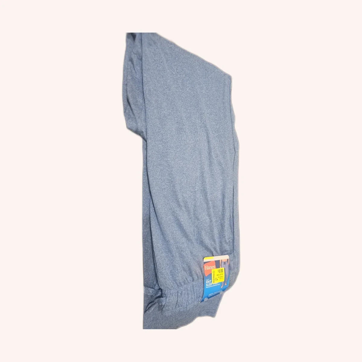Hanes knit Lux Sleep Pant Blue Size Small
