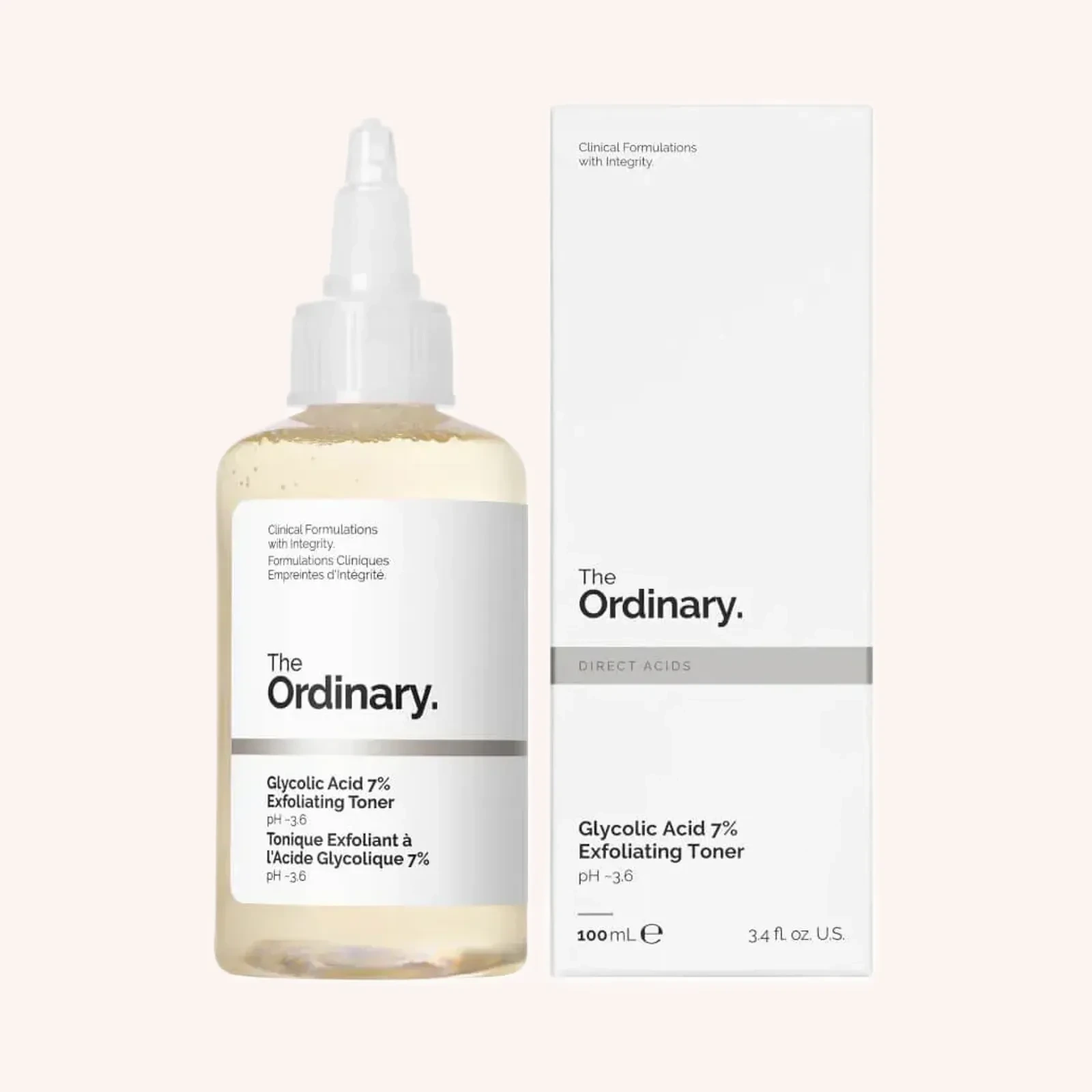 The Ordinary Glycolic Acid 7% Exfoliating Toner 100 mL